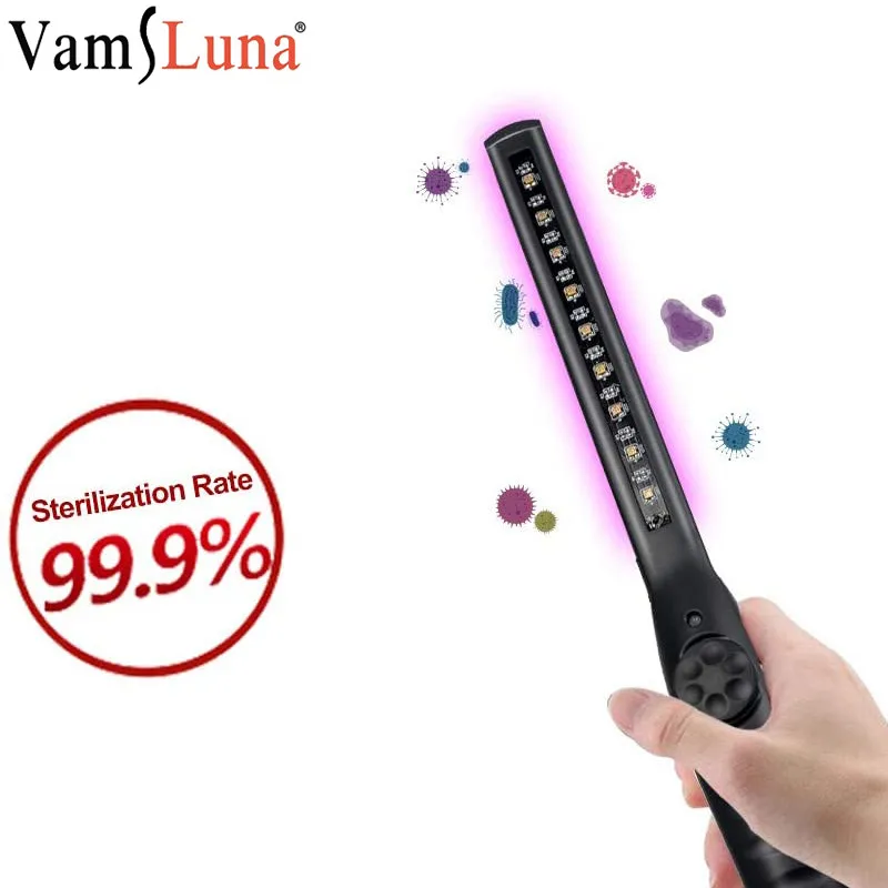 UV светильник стерилизатор с зарядка через USB и светодиодный Электрический