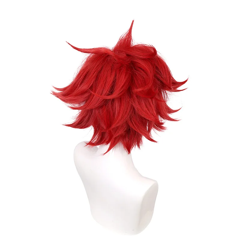 

anime SK8 the Infinity Reki Red Short Wig Cosplay Costume SK Eight Heat Resistant Synthetic Hair SK Men Women Party Wigs