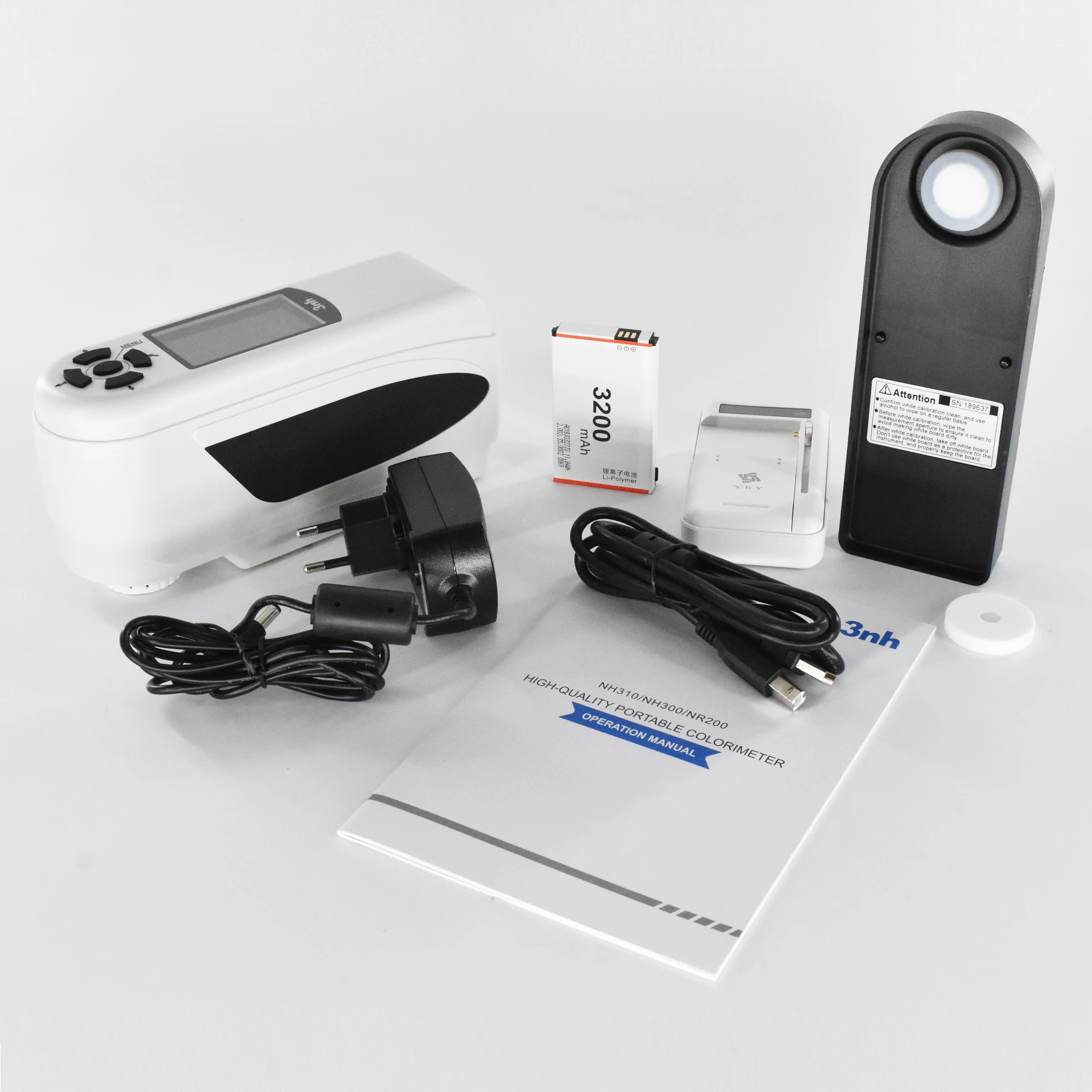 Цифровой цветной спектрофотометр NR200 портативный измеритель разницы в цвете