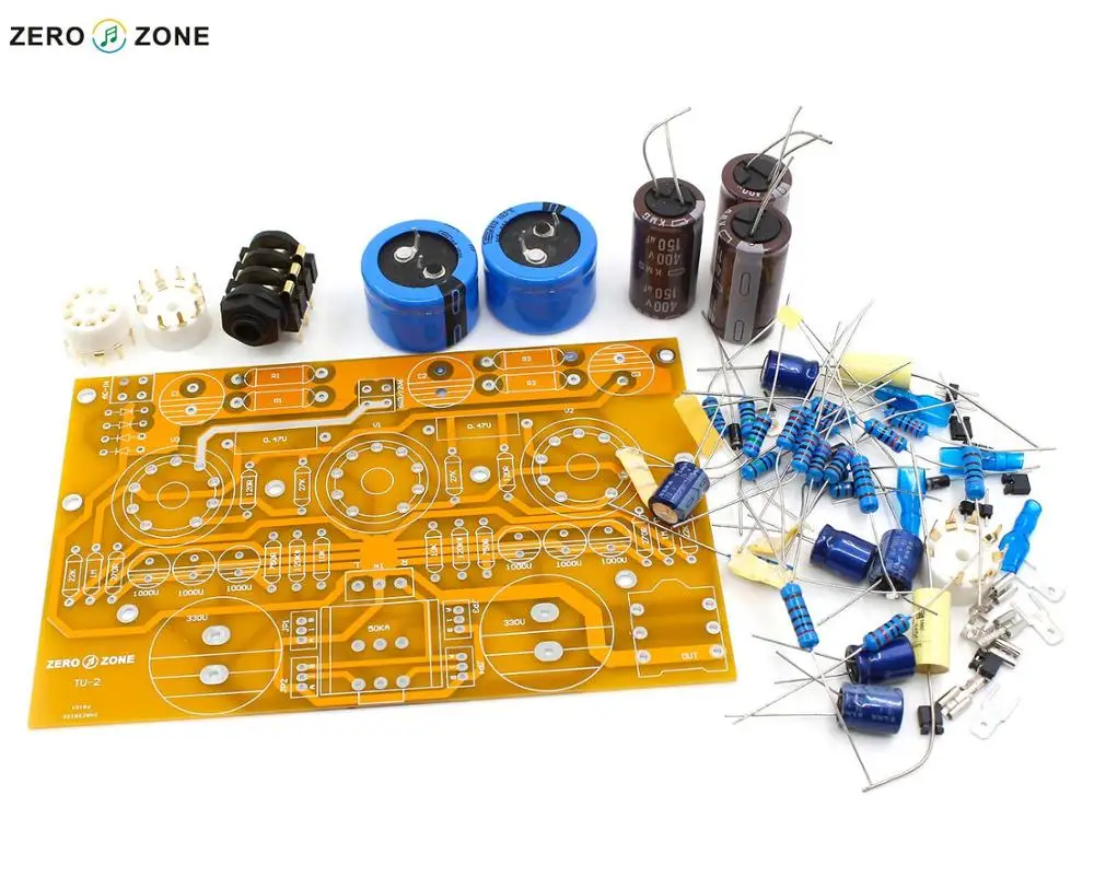 GZLOZONE TU 2 Modified WCF 6N2 + 6N6 / 6922 Tube комплект усилителя для наушников без трубок ALPS