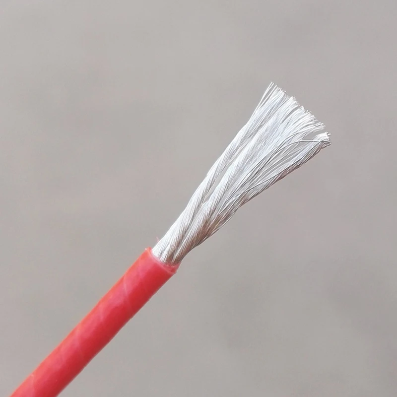 HiFi Audio DIY OCC 7N однокристальный медный посеребренный провод оптовый кабель 15AWG |