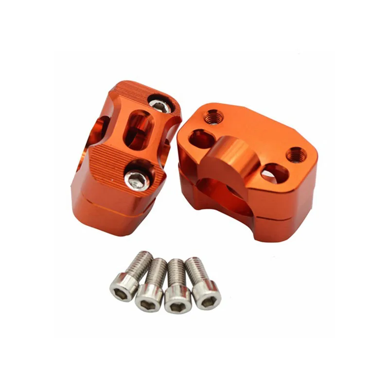 

Motorcycle CNC Aluminum 1 1/8'' 28mm Handle Bar Clamp Adapter Risers Taper For Handlebar ATV Motorcycle Refit Accessories