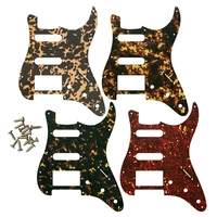 quality electric guitar parts for usa mexico fd strat 11 holes hss paf humbucker guitar pickguard scratch plate flame pattern