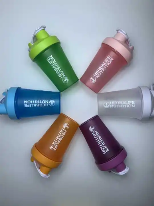 Высококачественный портативный 400 мл Herbalife питательные Коктейльные бутылки BPA-Free с проволокой из нержавеющей стали, пластиковые бутылки для воды