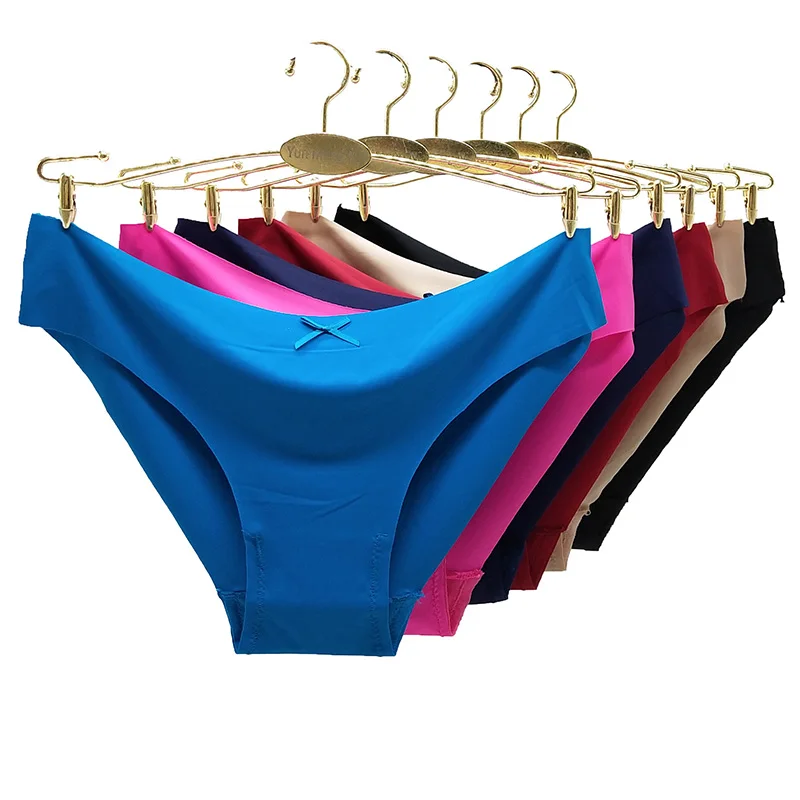 

Women's Panties Solid Color Cotton Comfortable Underwear Calcinha Lace Side Panties Breathable Girls Sexy Lingerie Ladies Briefs