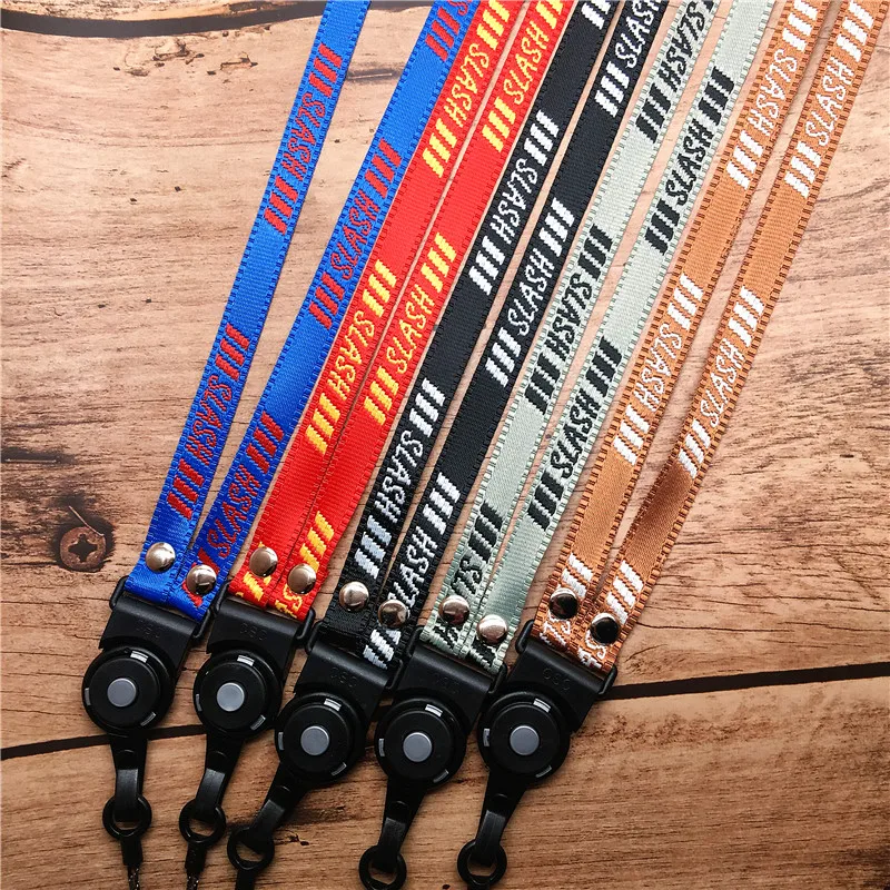 

Lanyards Neck Phone Strap For ID Pass Card Badge ID Badge Phone Neck Phone Straps with Keyring For Smart Cellphone ID Card