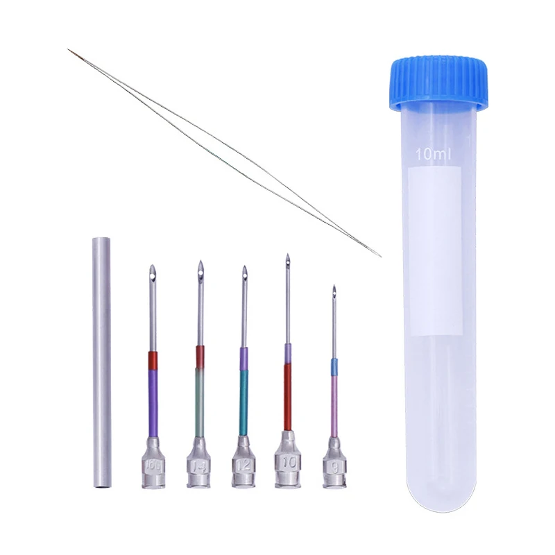 5 шт. иглы для вышивки и шитья с иглой|Швейные иглы| |