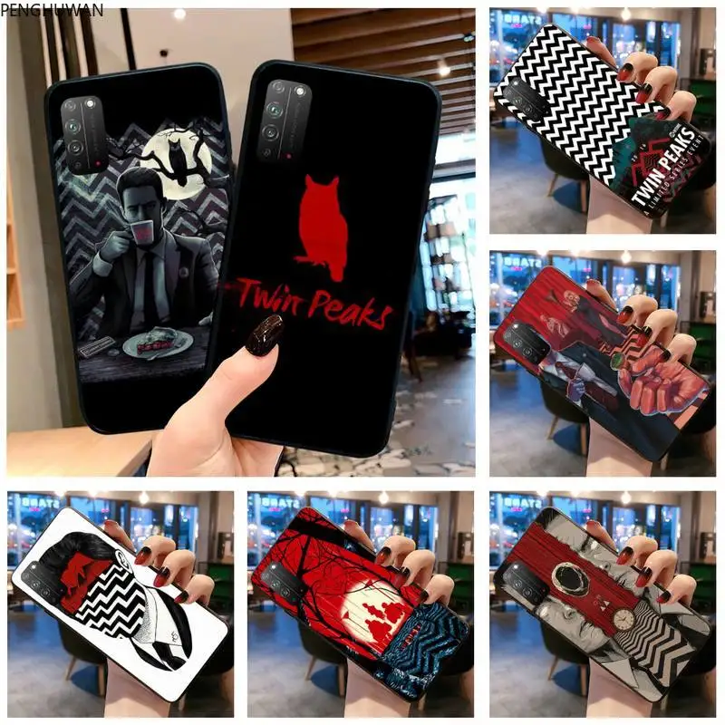 PENGHUWAN Twin Peaks Luxury Unique Phone Cover for Huawei Honor 30 20 10 9 8 8x 8c v30 Lite view pro | Мобильные телефоны и