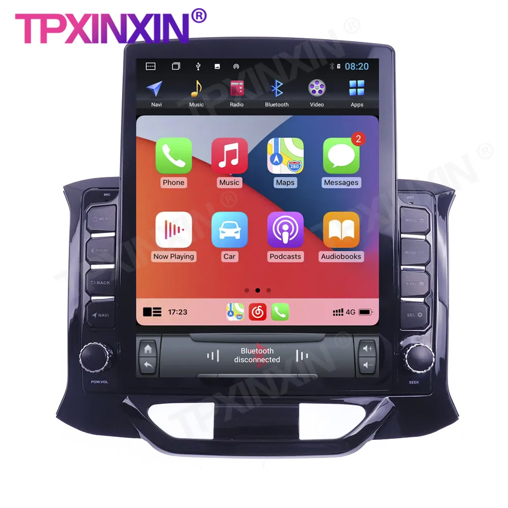 저렴한 Lada XRAY 안드로이드 128G 무선 카플레이 용 카 GPS 내비게이션, 테슬라 스타일 스테레오 수신기, 카 라디오 플레이어, 라디오 IPS 스크린