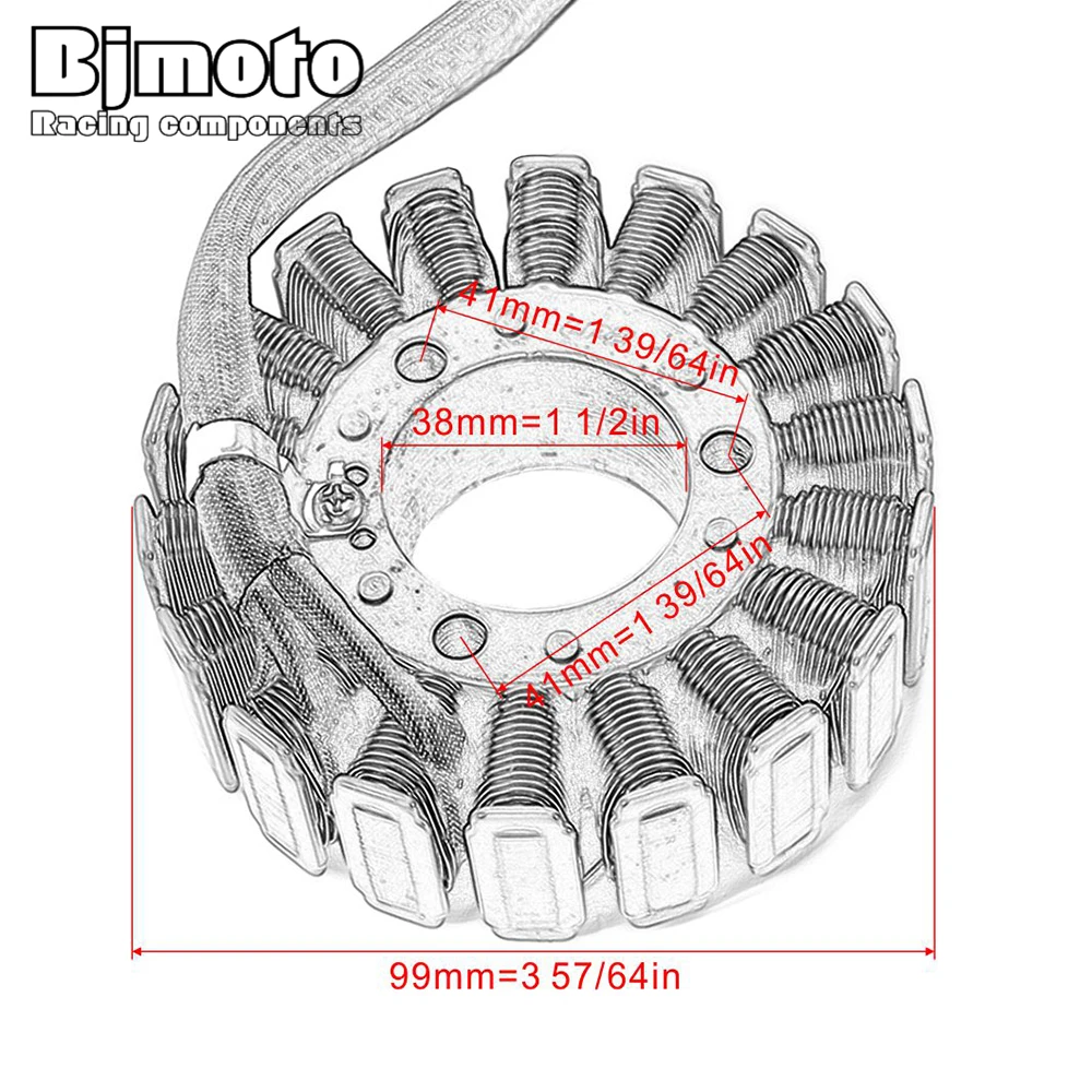 

For Suzuki Stator Coil GSXR600 GSX-R600 1997-2000 GSX-R750 1996-1999 31401-33E00 Motorcycle Generator Stator Coil Assembly
