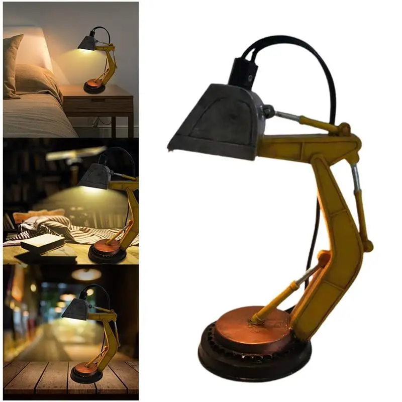

Digger Desk Lamp LED Night Light Bedside Desk Lamp Creative Home Table Dec for Home Bedroom Decoration