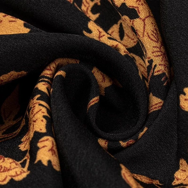 

Fashion Chiffon Floral Print Blouse Women Casual Flare Sleeve O Neck Shirt Top Spring Summer Blouse For Women 2021 New