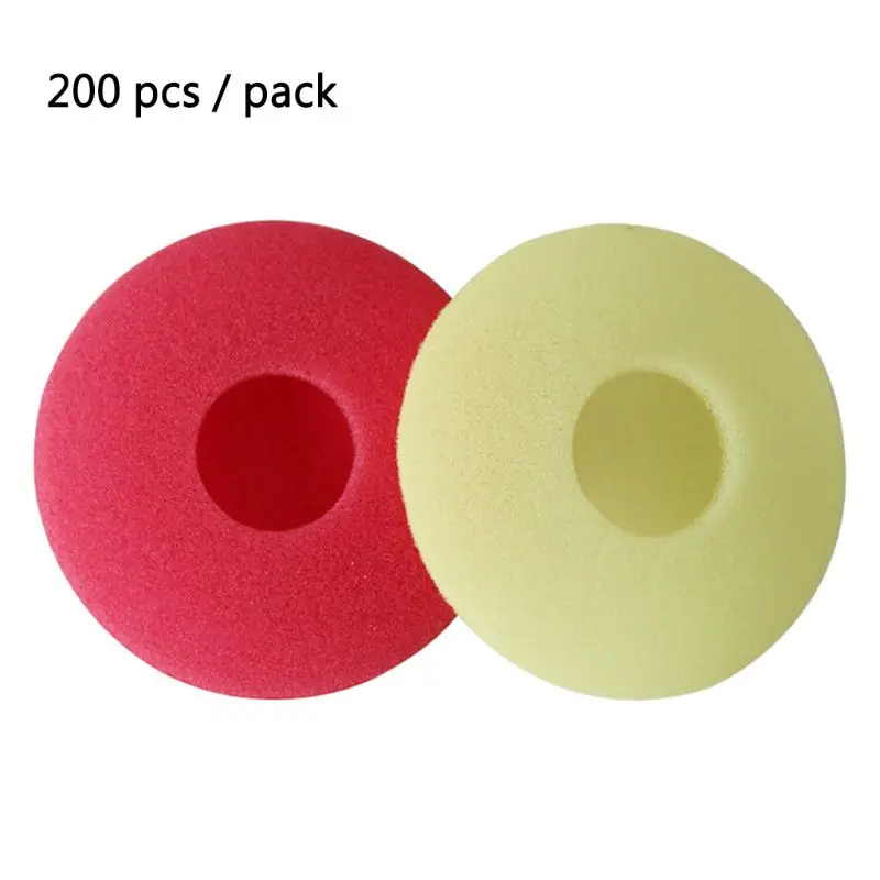 

200PCS Disposable Hygiene Cover Removable Sponge Cover for KTV Bar Microphones