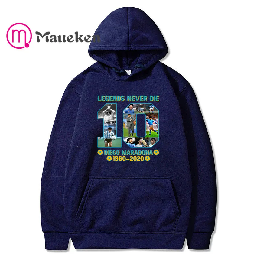 

New Arrival 1996 2020 rip Diego Maradona Men Sweatshirts 2020 New Spring Winter Men Hoodie Hoodies Fashion Streetwear