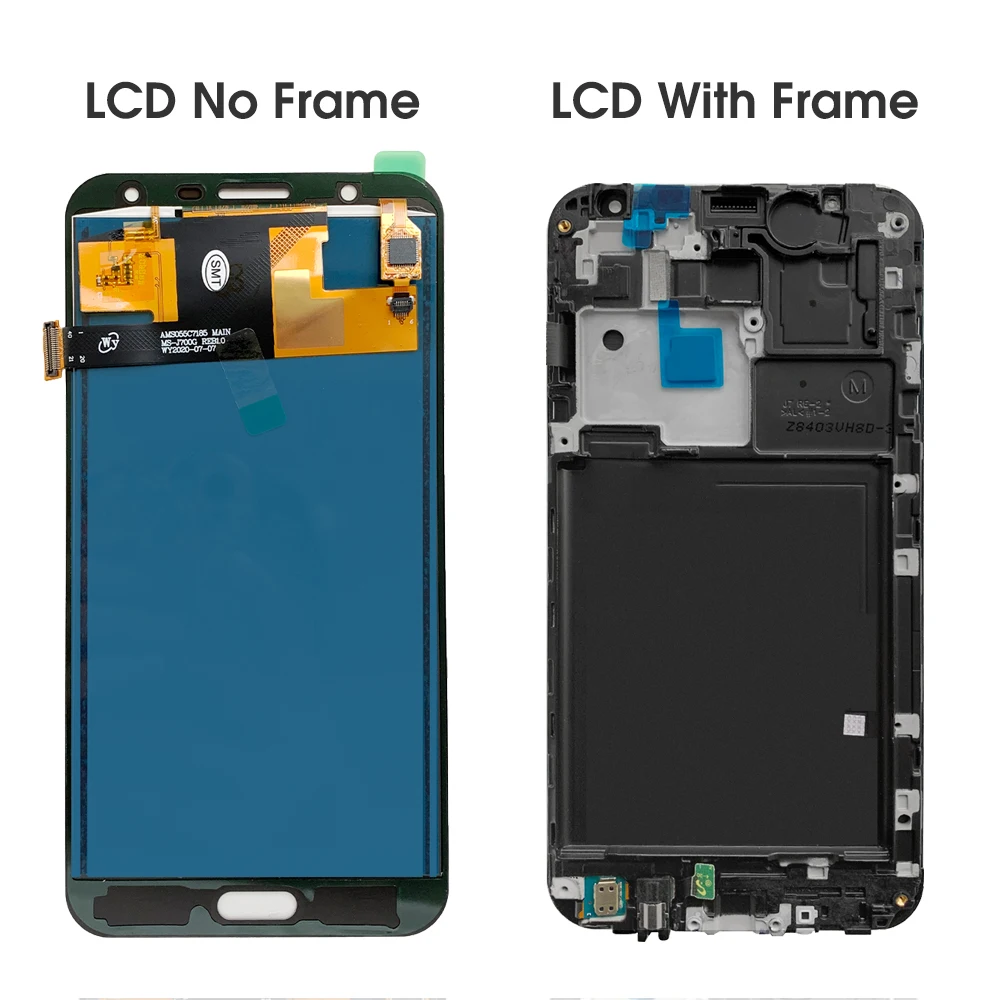 100% протестированный ЖК-дисплей для SAMSUNG Galaxy J7 Neo с сенсорным экраном в сборе