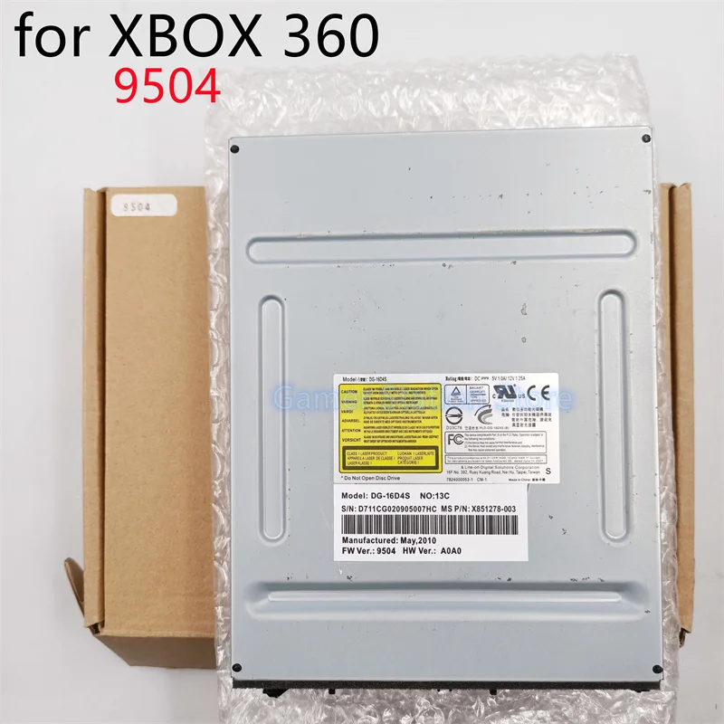 Оригинальный разблокированный DVD-накопитель DG16D4S Lite замена для XBOX 360 SLIM Xbox тонкая