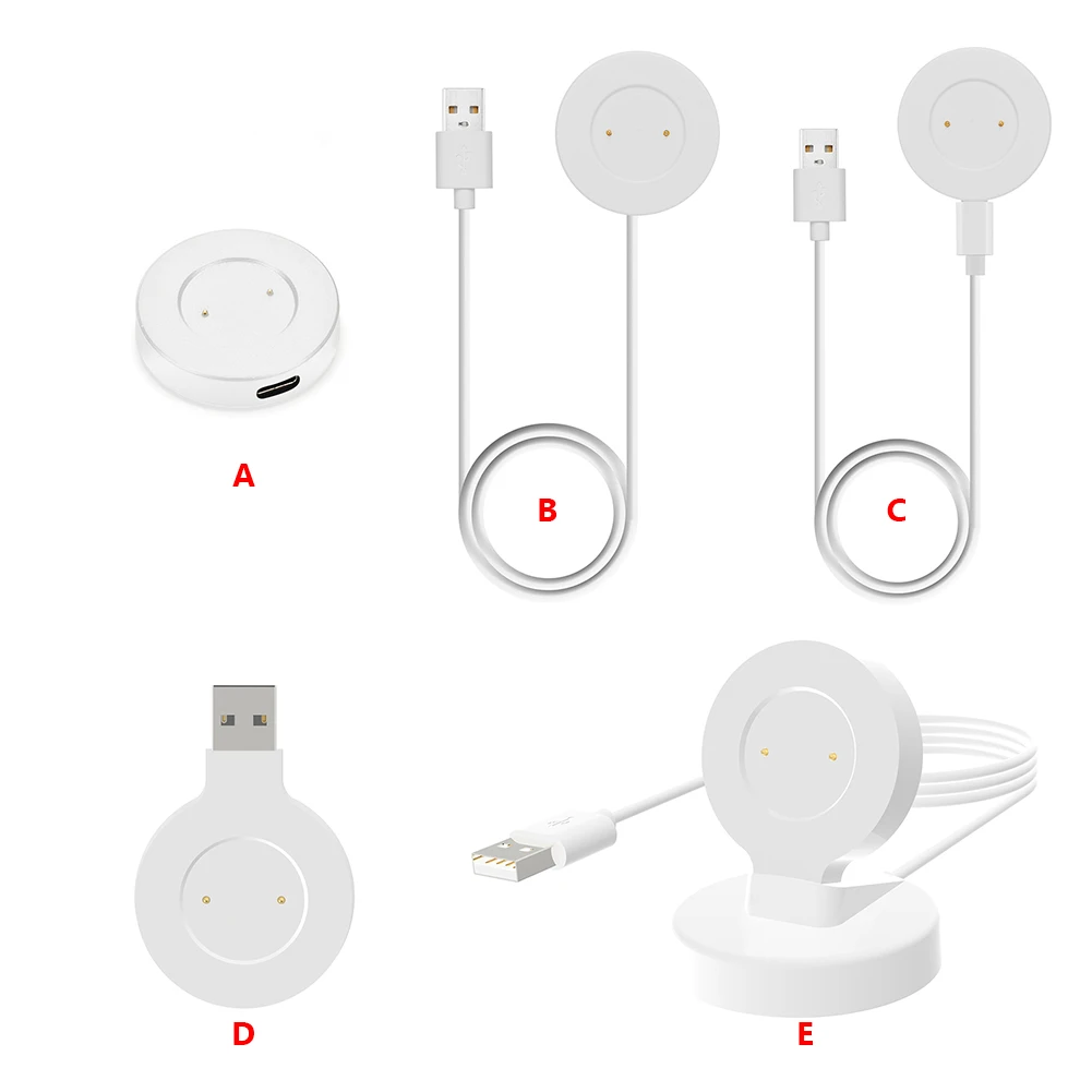 

Smartwatch Charger for HuaweiWatch GT2 e/GT2/GT(42mm /46mm)/Honor Watch GS Pro Charging Cable Dock Power Supply Stand Station