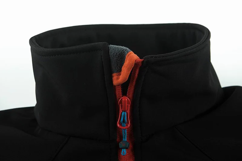 

Winter Outdoor Male Soft Shell Windbreaker Jacket Waterproof Thermal Mountain Climbing Sports Anti-UV Fleece Breathable Jacket