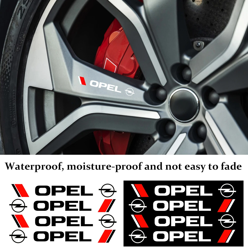 

Automotive Parts non-stick sticker rear-view mirror door handle decoration decal paper is suitable for Opel decal