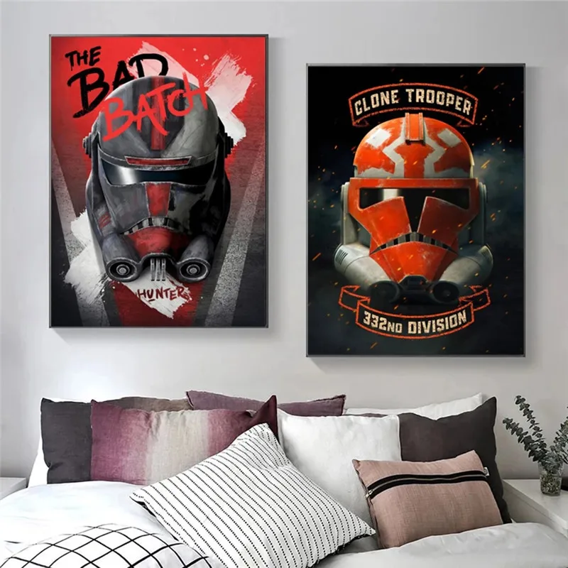 Disney классический фильм Звездные войны холст картина модные плакаты принты