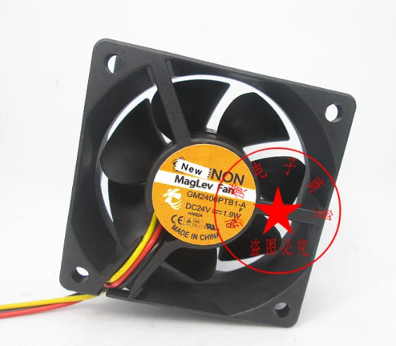 

Для Sunon GM2406PTB1-A DC 24V 1,9 W 60x60x25mm вентилятор охлаждения сервера
