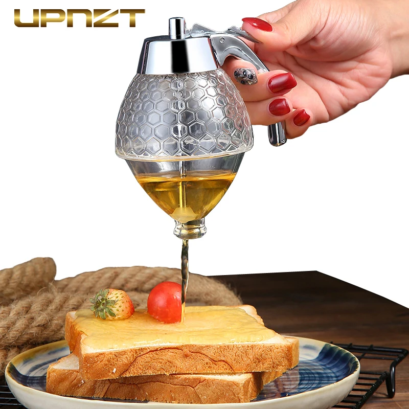 Медовый сосуд для бутылок контейнер пчел диспенсер капель чайник горшок