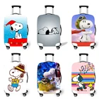 Эластичный Защитный чехол для багажа, чехол для костюма, защитный чехол, чехлы на колесиках, аксессуары для путешествий с 3D рисунком собаки T2625