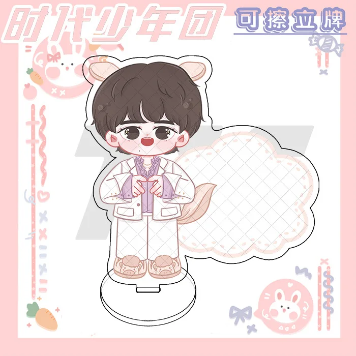 Настольная подставка KPOP с изображением подростков в временах настольная модель