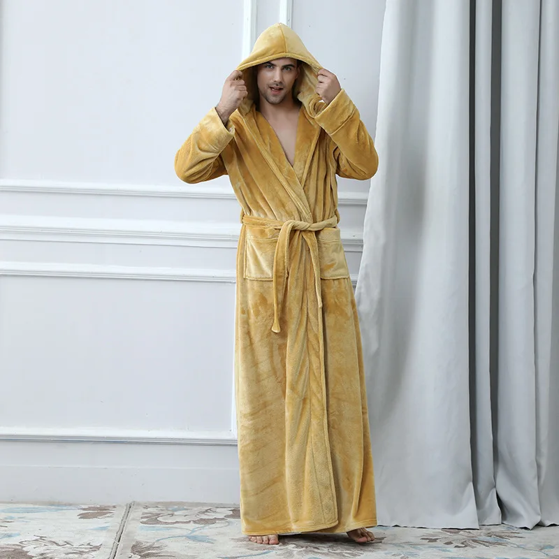 Винно-красный халат мужские халаты pigiama домашняя пижама Camicia da notte фланелевый