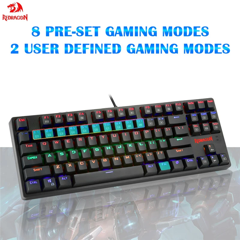 

Игровая клавиатура Redragon K576, механическая, проводная, USB