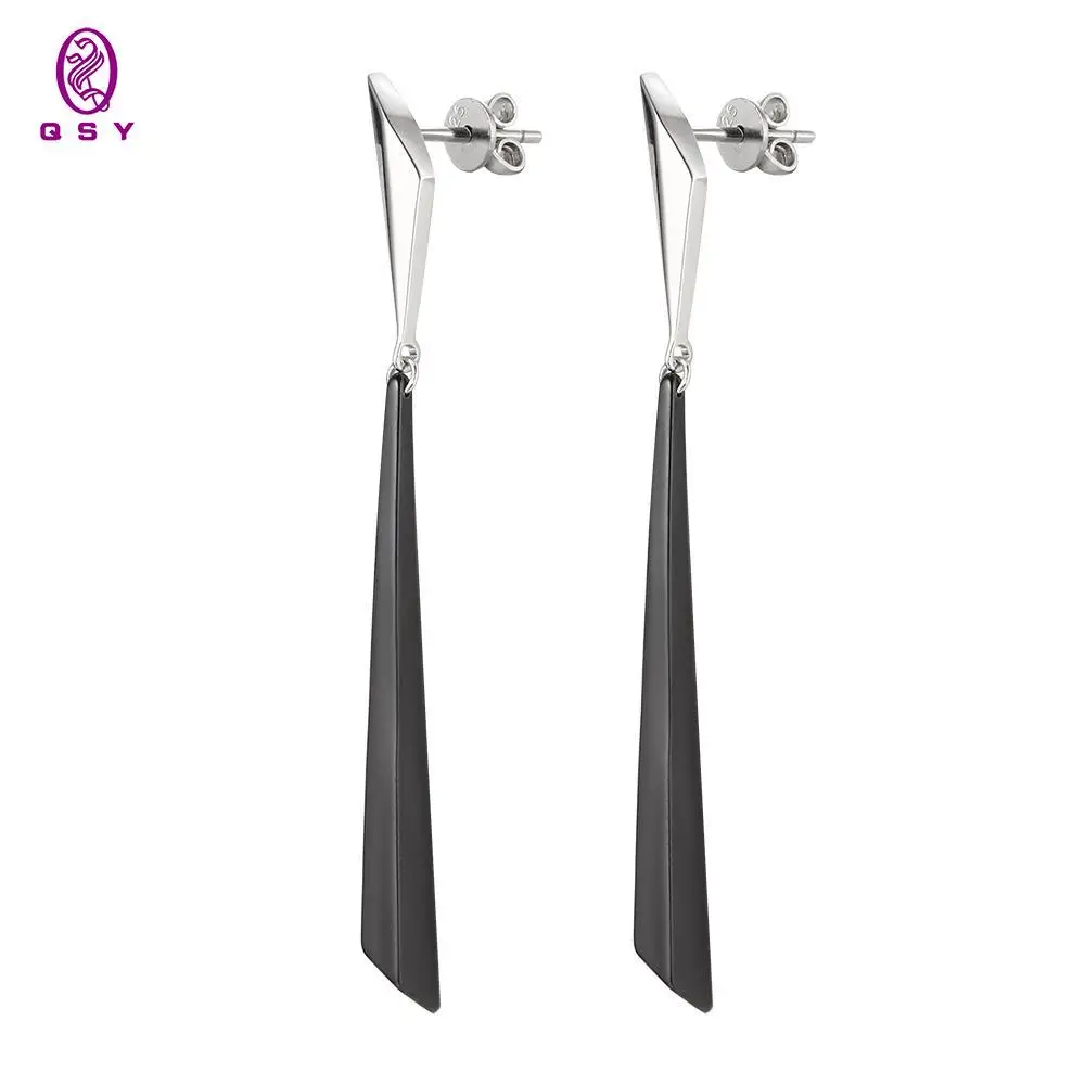 

QSY Earring Ceramic Drop Earrings, Women Smart Lovely Earring, Free Shipping