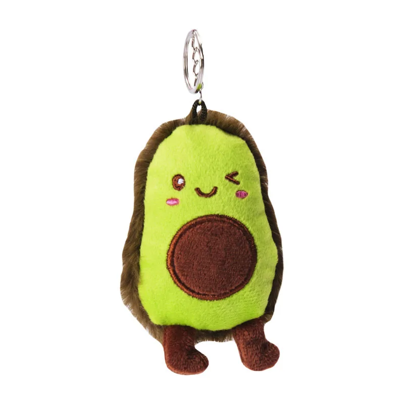 

Plush Pendant Avocado Toys Key Buckle Children's Toys Small Gift Birthday Present Christmas Gift Keychain Fashion Jewelry
