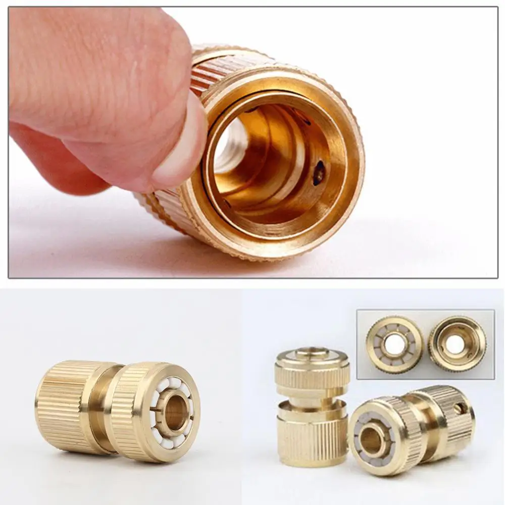 

50% Прямая поставка! Быстроразъемный кран для автомобильной мойки, водяной ограничитель, шланг, латунный аксессуар