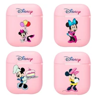 disney silicone bluetooth wireless earphone case for airpods protective cover skin accessories pods charging box bag