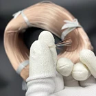 30AWG 2-контактный прозрачный параллельный кабель, двухветочный провод, источник питания, линия освещения, рекламный кабель для лампы, динамика