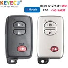 KEYECU умный БЕСКЛЮЧЕВОЙ дистанционный ключ 271451-6601 GNE HYQ14AEM для Toyota RAV4 RAV 4 2010 2011 2012 2013 , Fob 3 кнопки