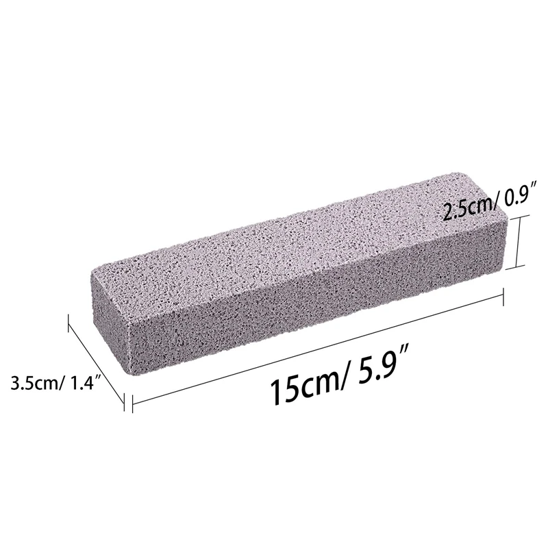 dsha 8 pieces pumice stones for cleaning pumice scouring pad grey pumice stick cleaner for removing toilet bowl ring bath hous free global shipping