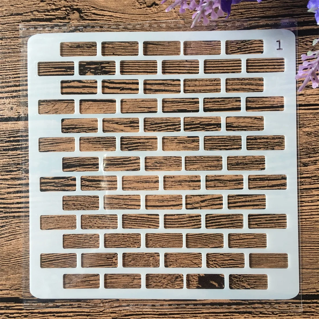 13 см кирпичная стена сделай сам слойные трафареты живопись искусственное