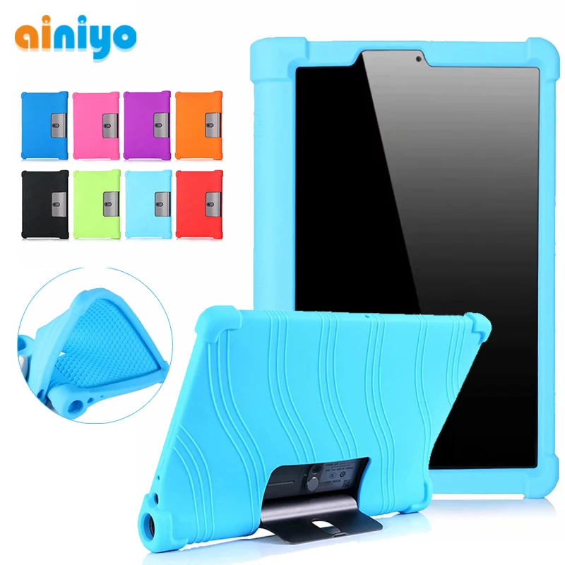 Мягкий чехол для Lenovo Yoga Tab5 YT X705F 2019 умный планшета Tab 5 yt x705f силиконовый чехол|Чехлы