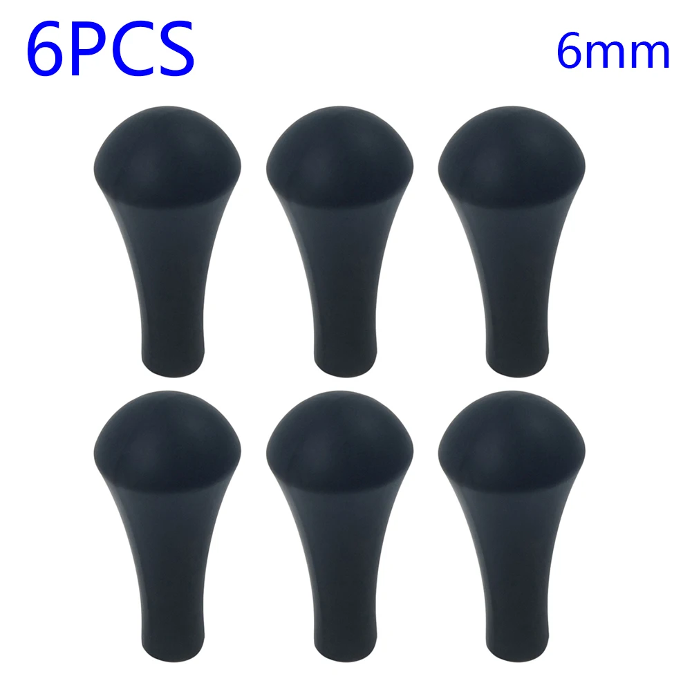 

6pcs Archery Screw Tip Arrow Heads Broadheads Hunting Points Safety Soft Rubber