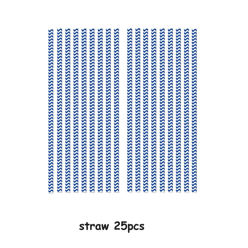 straw 25pcs Hanukkah тематические вечерние одноразовые столовые приборы Детские сувениры украшения с бумажными тарелками чашки Chanukah вечерние принадлежности - Цвет: straw 25pcs