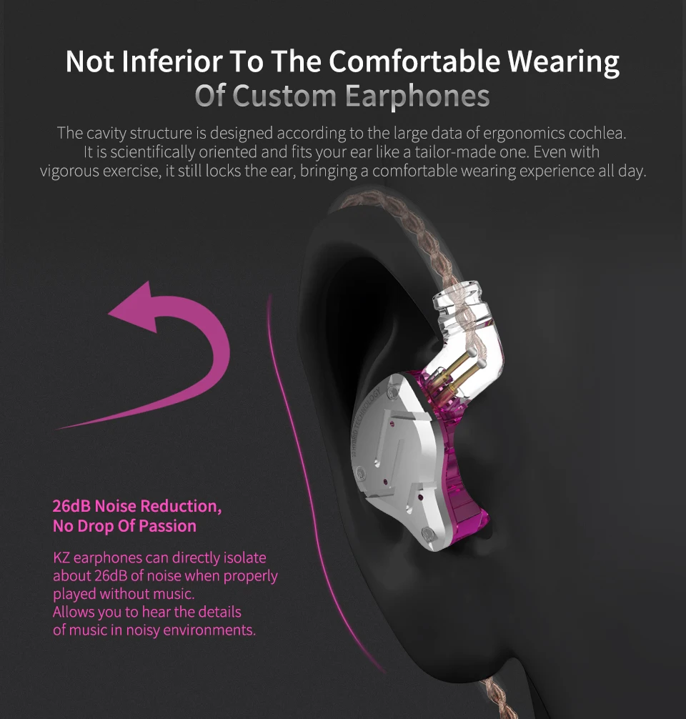 KZ ZS10 PRO 4BA+ 1DD гибридная Hi-Fi металлическая гарнитура наушники-вкладыши Спортивная гарнитура с шумоподавлением AS10 AS16 ZST ZSN ES4 T2 ZSX C12