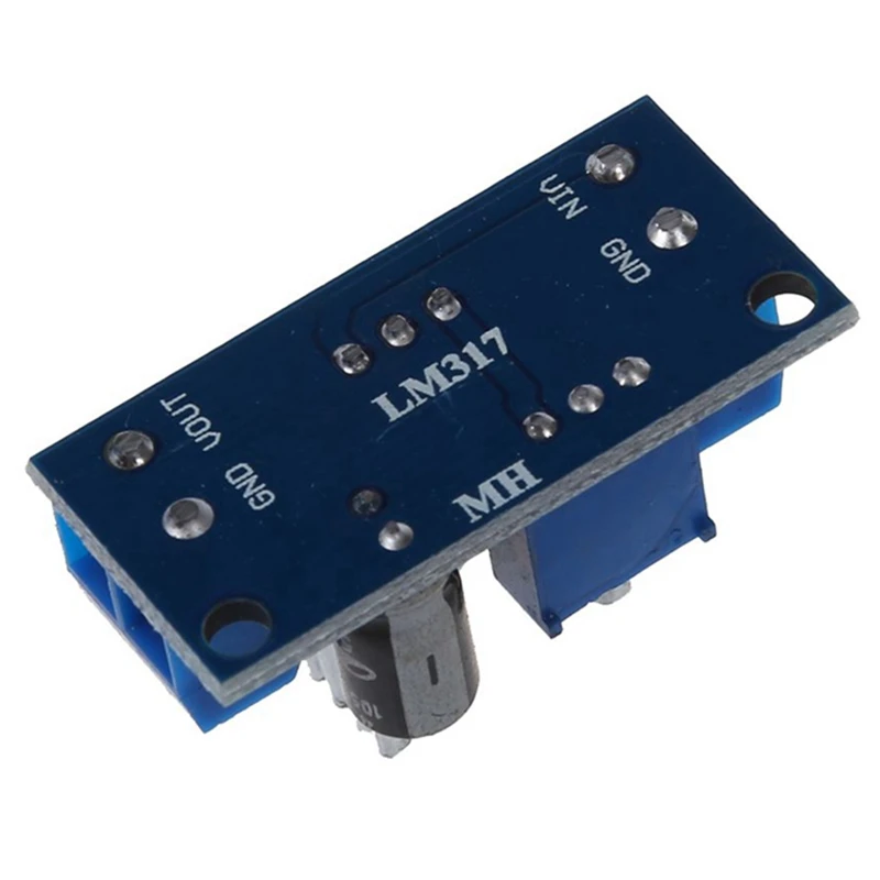 5 Pcs 1.5V AA Battery Slot Holder Case Black &amp 1 LM317 DC-DC 1.5A 1.2-37V Converter Step Down Power Supply Module |