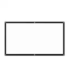 Складной портативный экран для проектора фильмов, 60 -120 дюймов, HD 4:3, экран для проекции видео, складной настенный экран для кинотеатра, офиса, фильмов