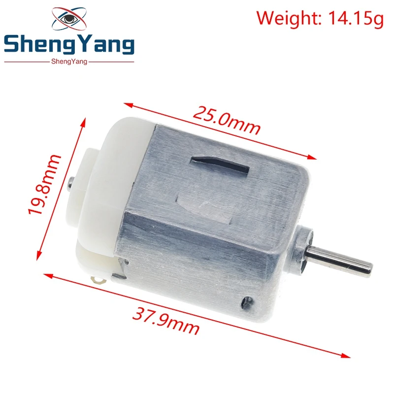Шэньян 3V 0.2A 12000 об/мин 65Gcm мини микро двигатель постоянного тока для DIY игрушки