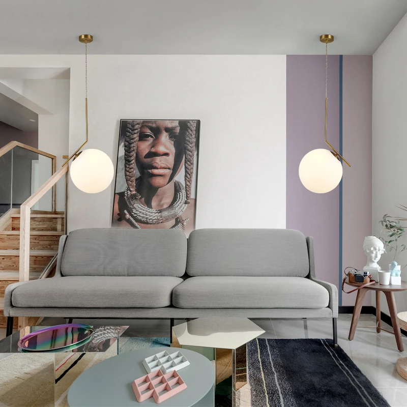 

WPD Modern Pendant Lights Hanging LED Fixture Decorative For Home Living Room Dining Room Bedroom Restaurant