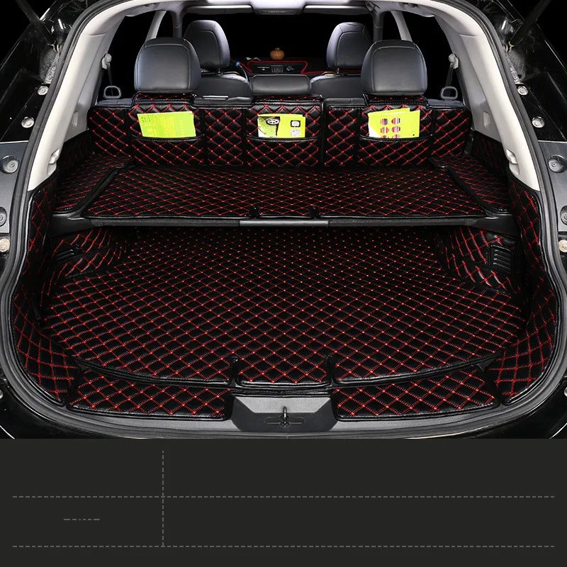 

Специальный 3D коврик без запаха, водонепроницаемые коврики для багажника, коврики для груза, Полный Комплект ковриков для багажника автомобиля для Nissan X-trail