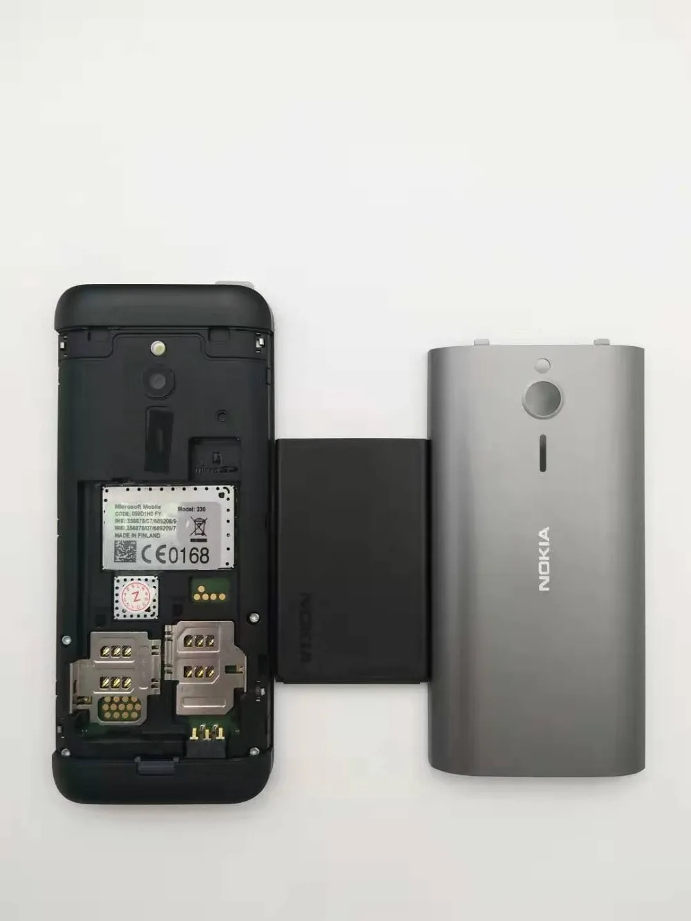 Разблокированный телефон NOKIA 230 с одной sim-картой, GSM, FM, Bluetooth, мобильный телефон и иврит, арабский, русский, клавиатура