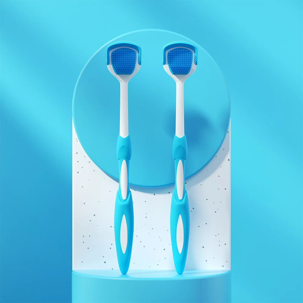 2 шт./упаковка Силиконовые скребки для языка | Красота и здоровье