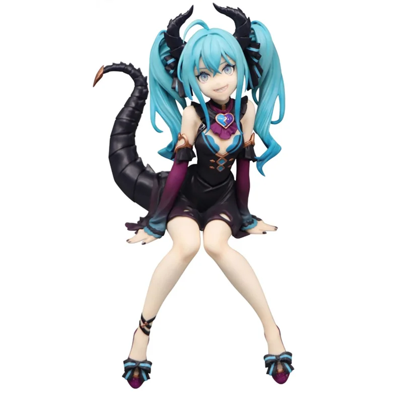 Оригинальная Аниме Фигурка FuRyu VOCALOID Hatsune Miku злодей Ver. Экшн-фигурка аниме модель